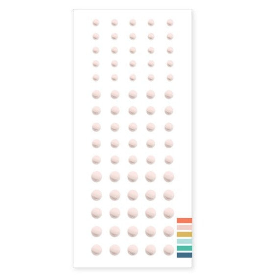 Enamel Dots: Ballet Slipper