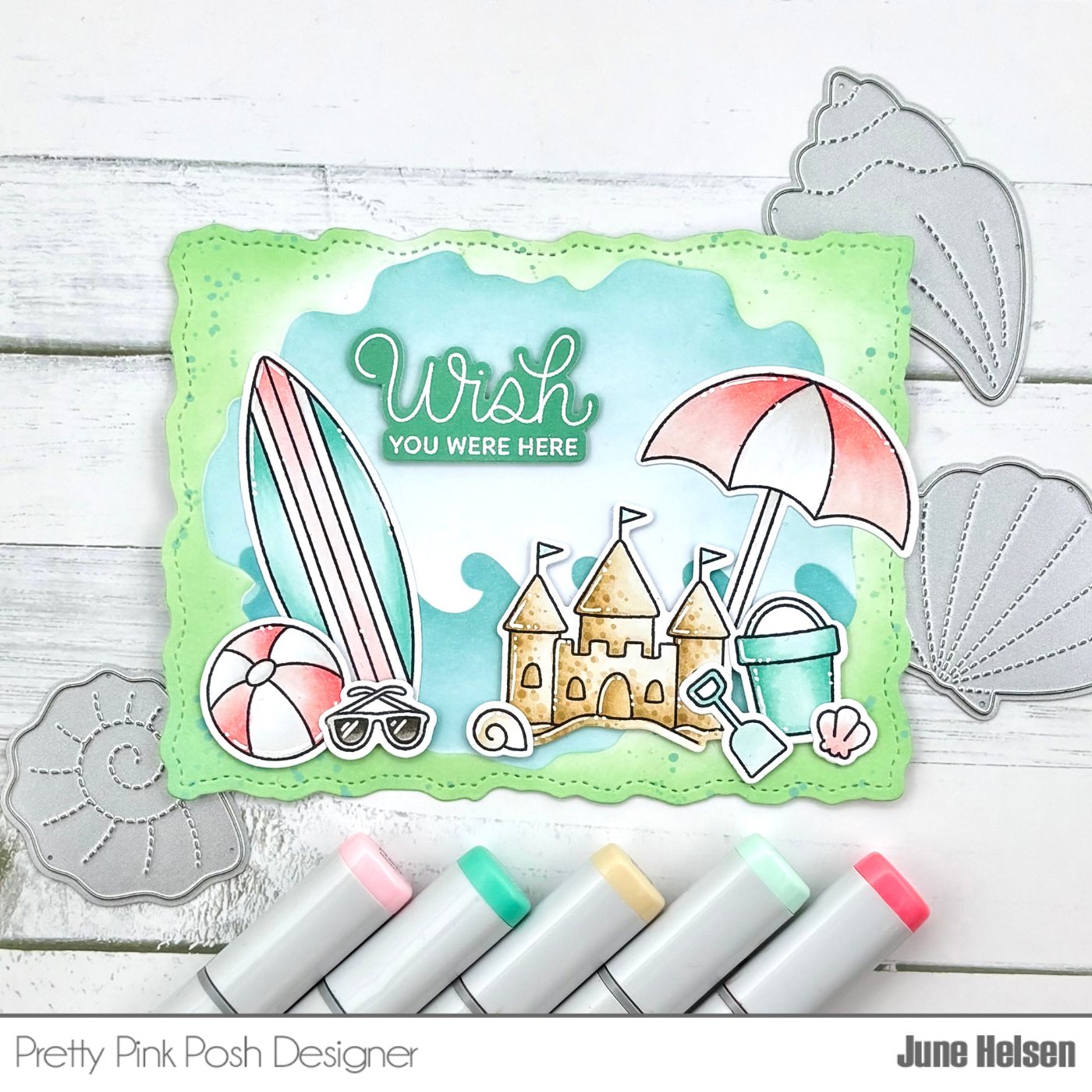 Beach Fun Stamp Set