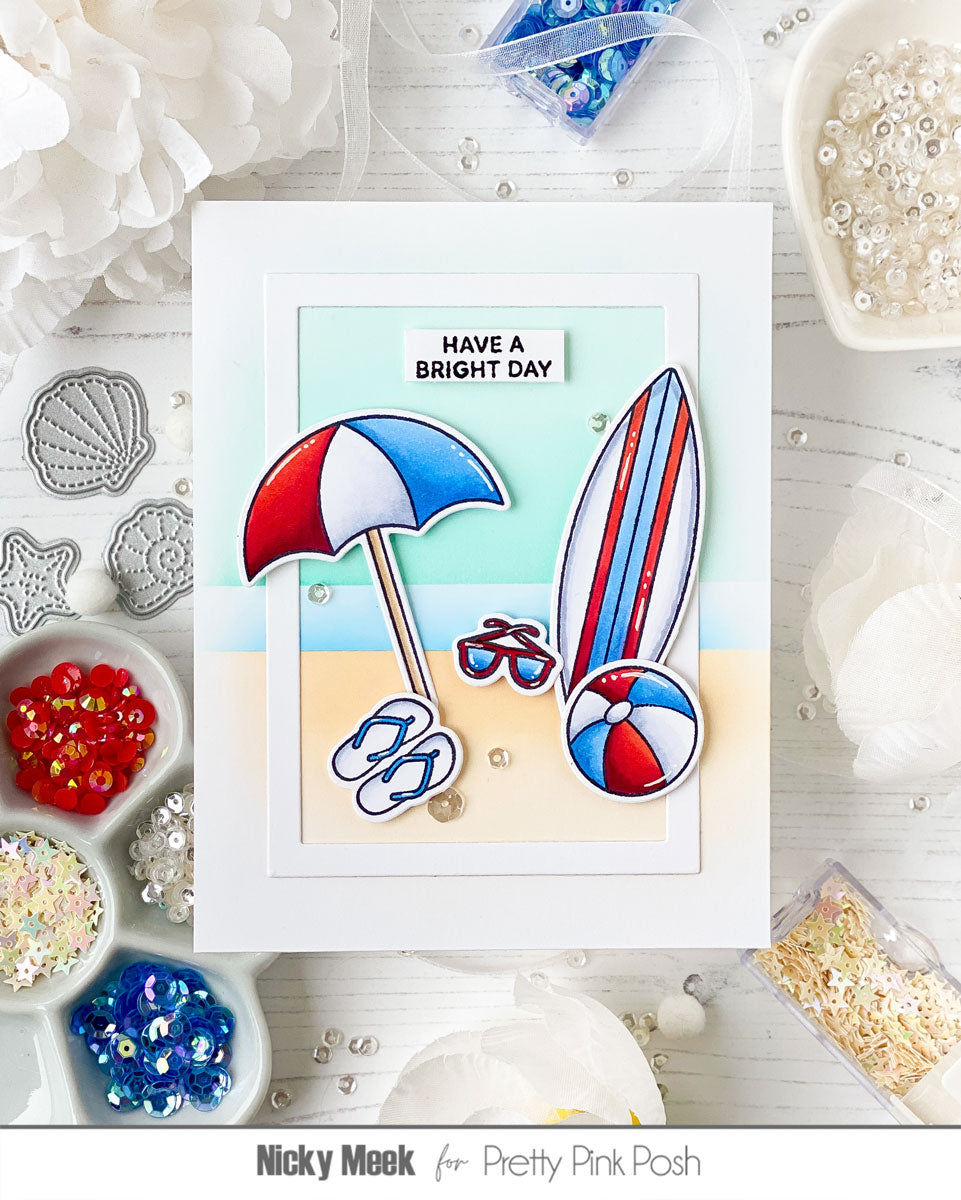 Beach Fun Stamp Set