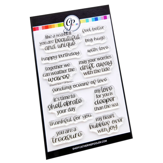 Beautiful Seas Sentiments Stamp Set 