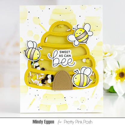 Layered Bee Additions Stencil