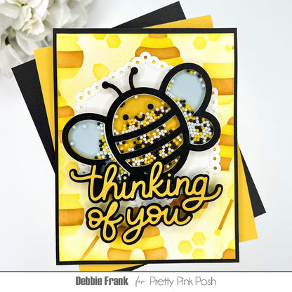 Layered Bee Additions Stencil