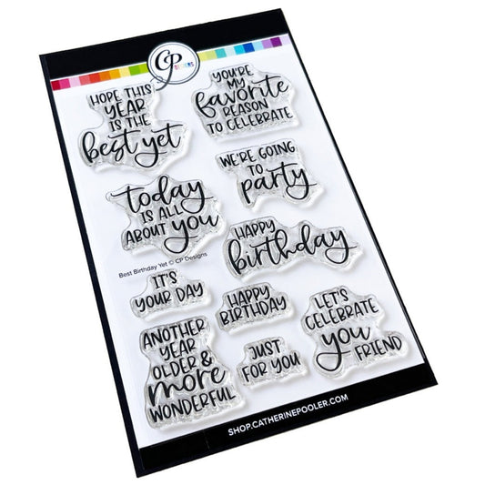 Best Birthday Yet Sentiments Stamp Set 