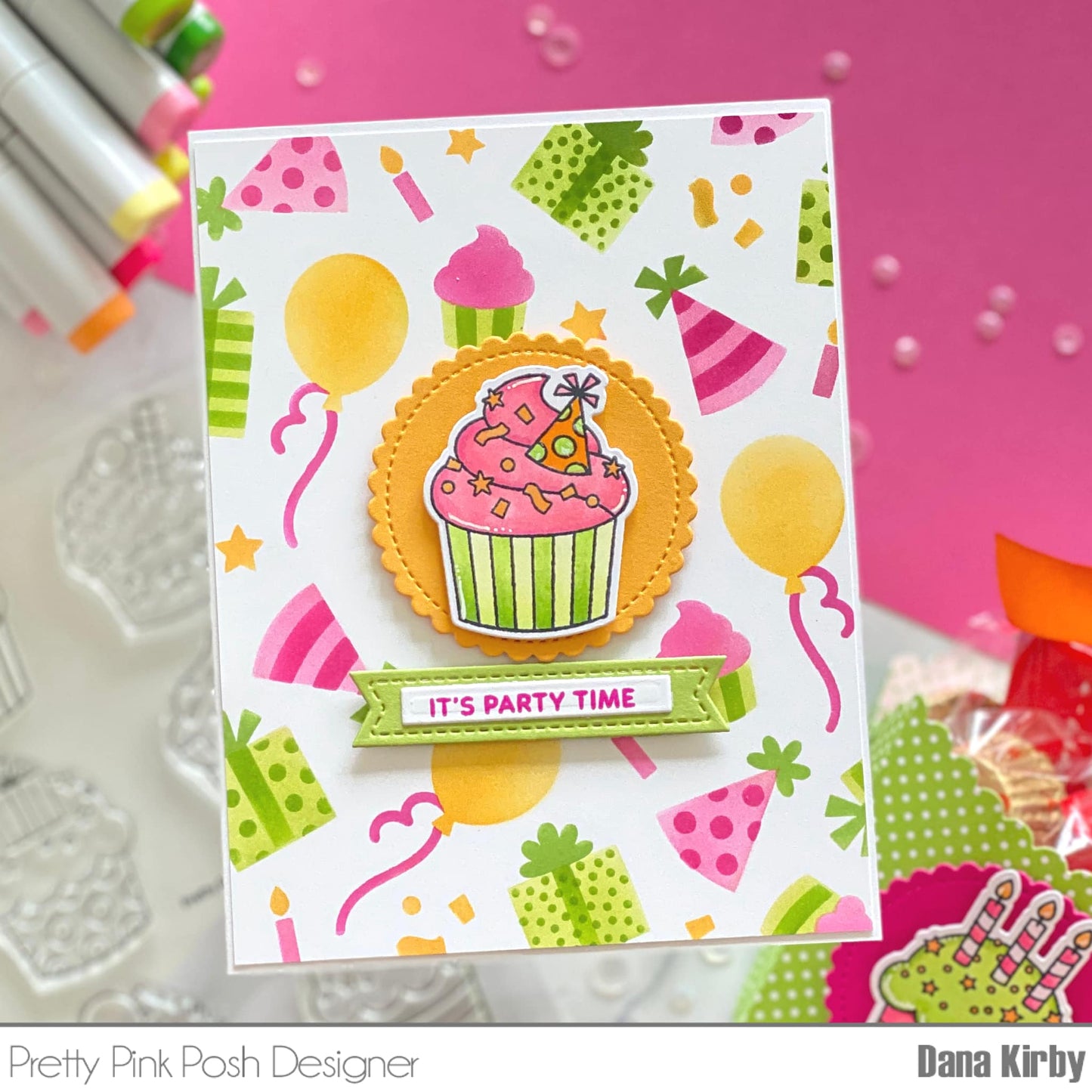 Birthday Cupcakes Stamp Set