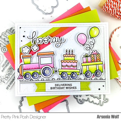 Birthday Train Stamp Set