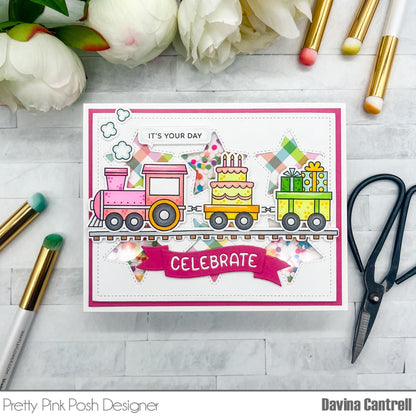 Birthday Train Stamp Set