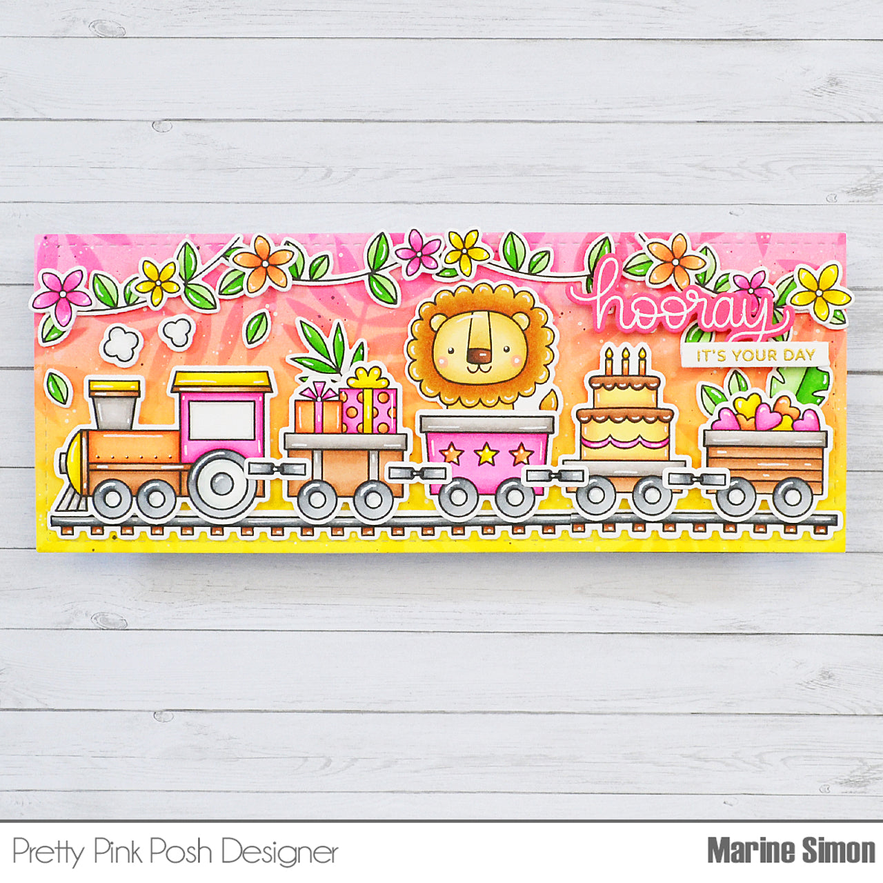 Birthday Train Stamp Set