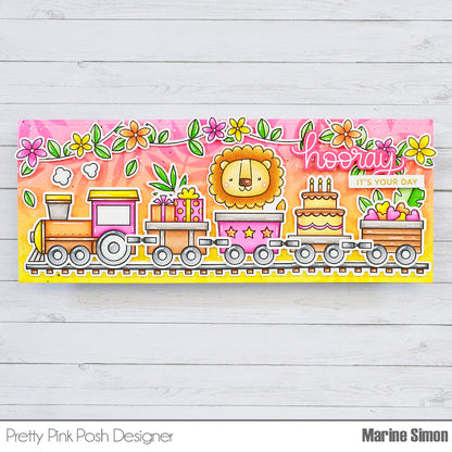 Birthday Train Stamp Set