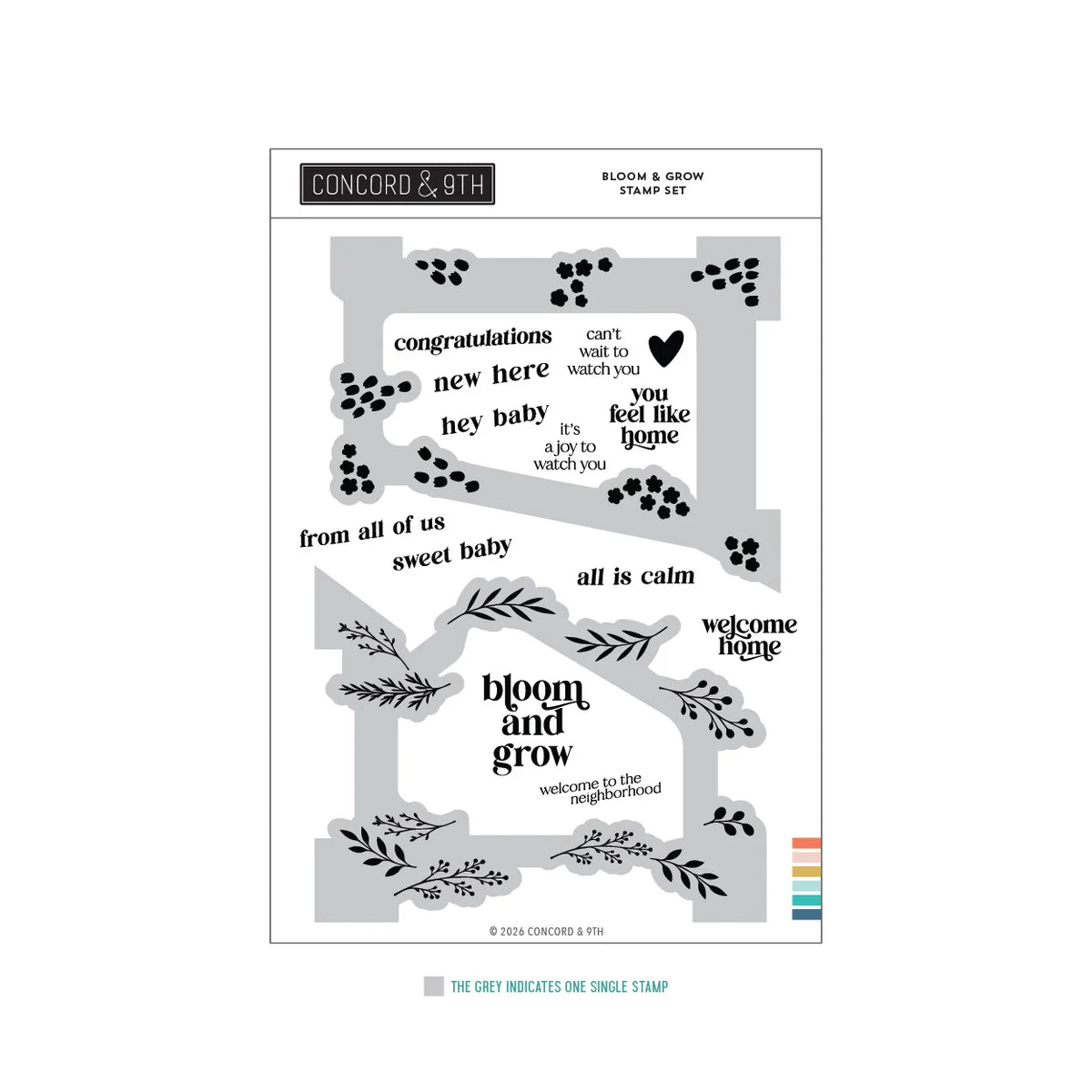 Bloom & Grow Stamp Set