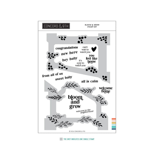 Bloom & Grow Stamp Set