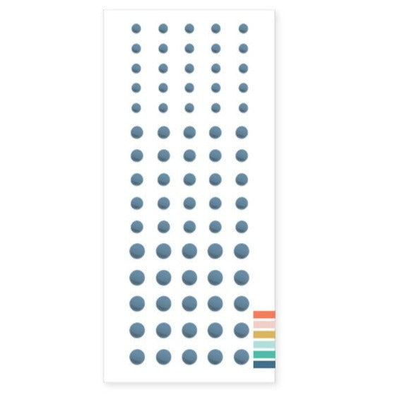 Enamel Dots: Blueberry