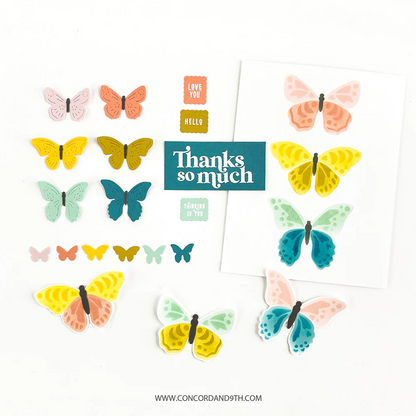 Boho Butterfly Dies