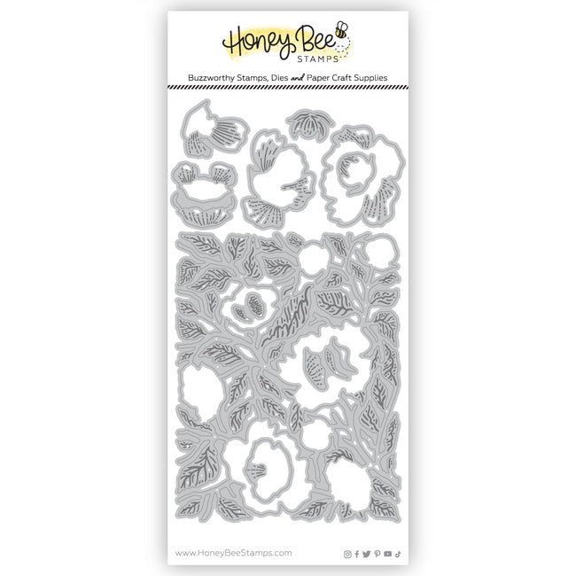 Bold Backgrounds: Vintage Roses Honey Cuts