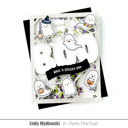 Halloween Banner Greetings Stamp Set