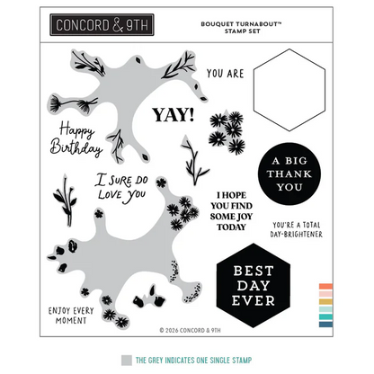 Bouquet Turnabout™ Stamp Set
