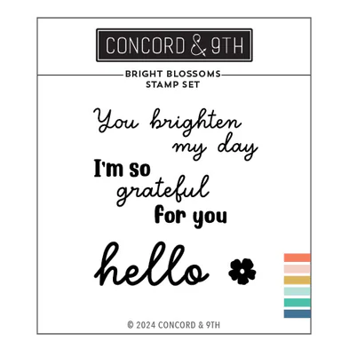 Bright Blossoms Stamp Set 
