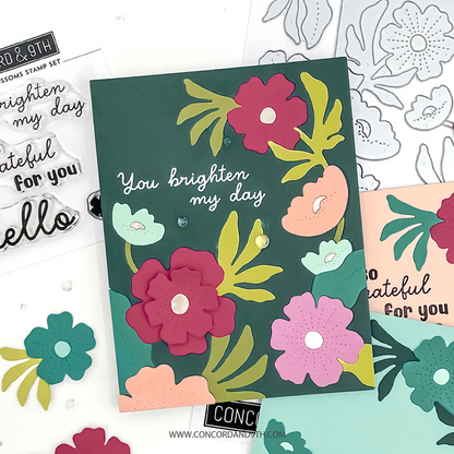 Bright Blossoms Stamp Set 