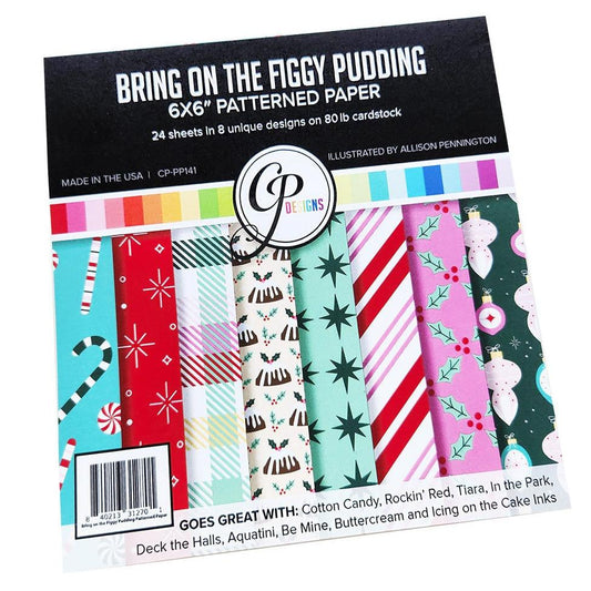 Bring on the Figgy Pudding 6x6 Patterned Paper 