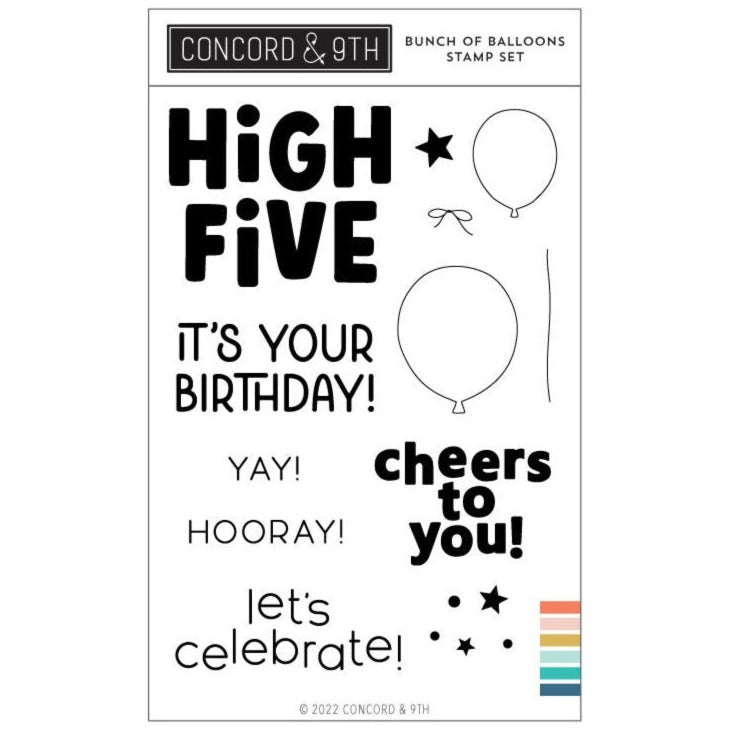 Bunch of Balloons Stamp Set