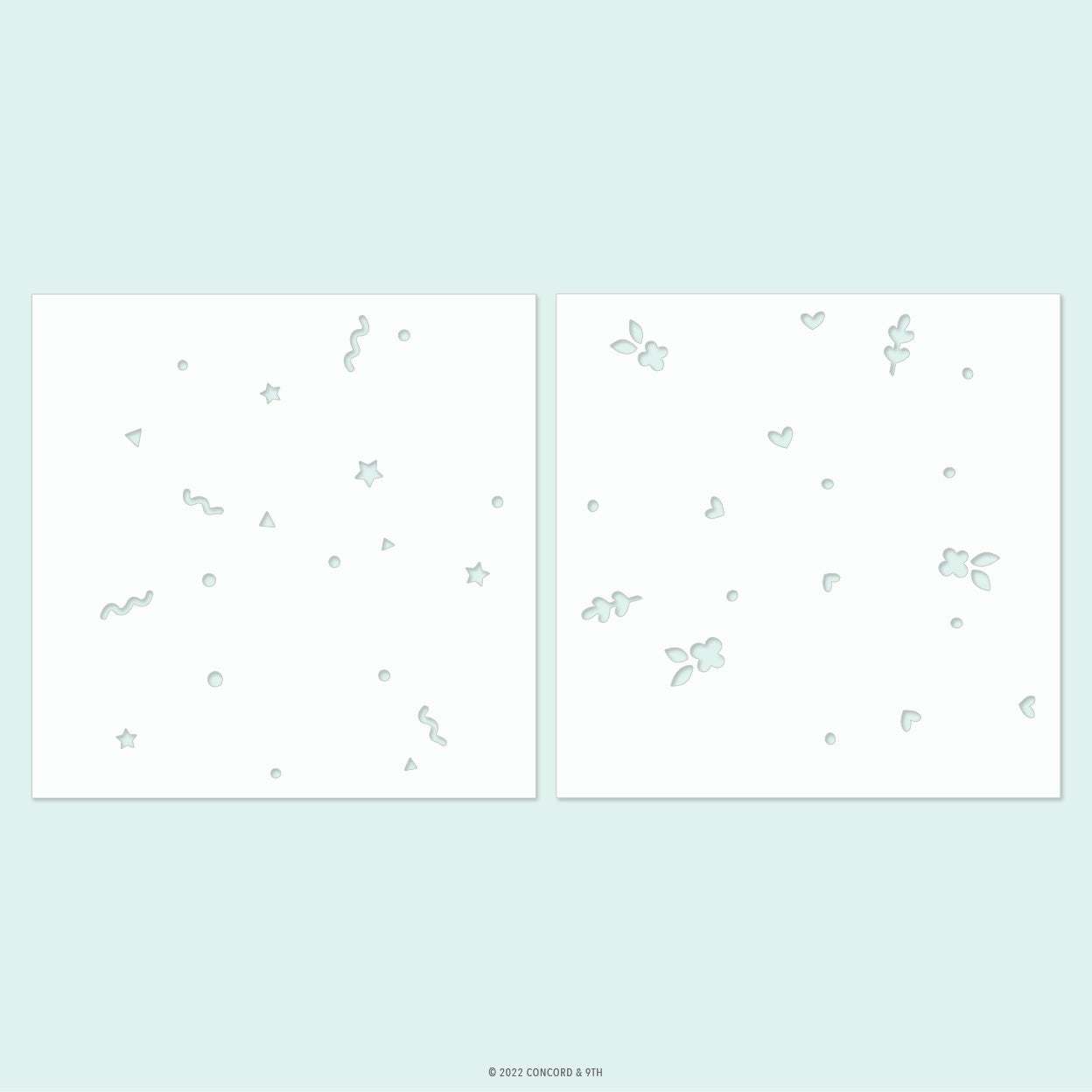 Bursting Backgrounds Turnabout™ Stencil Pack