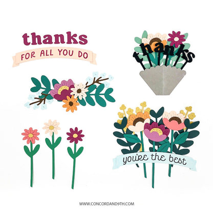 Burst of Blooms Stamp Set