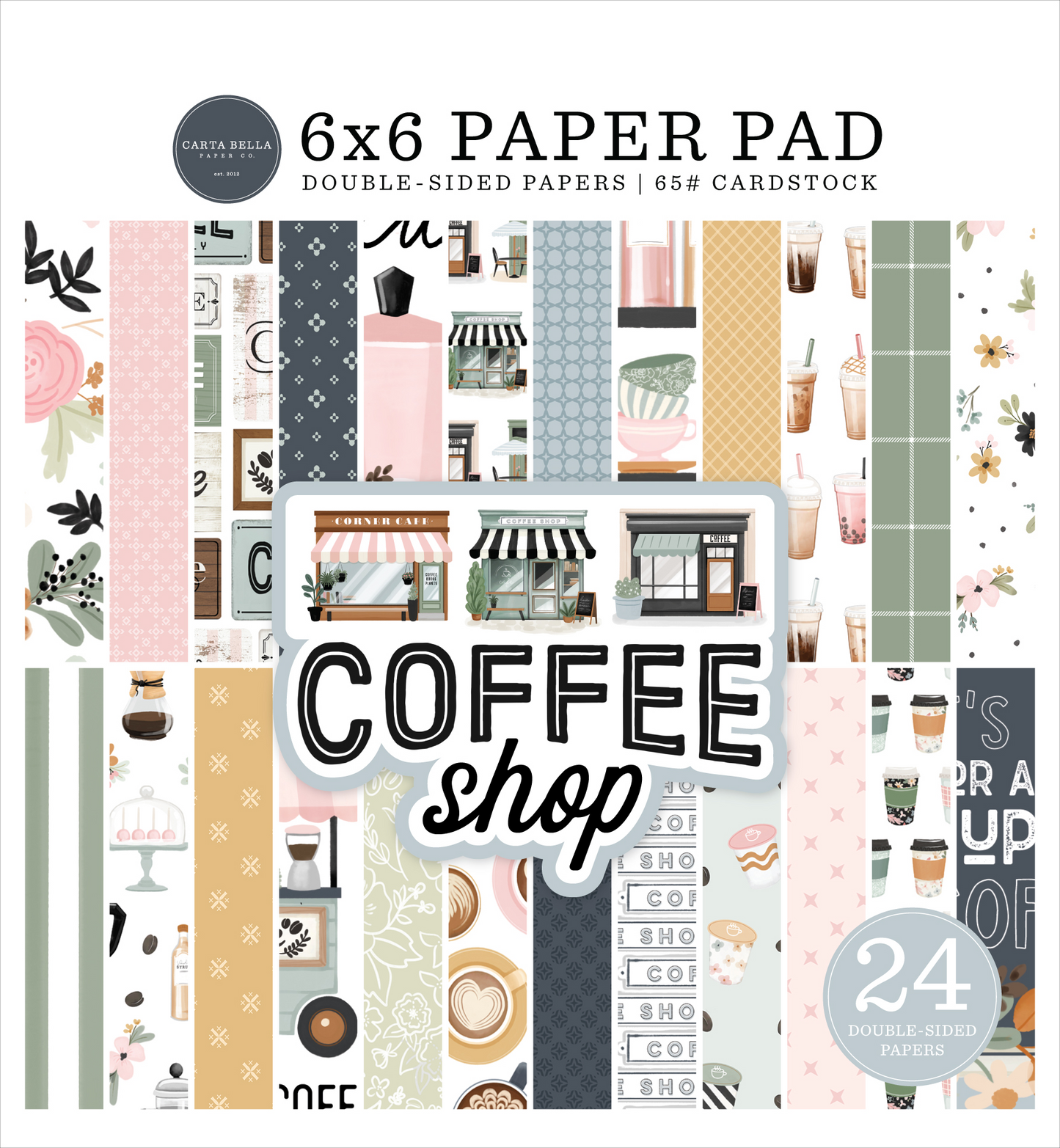 Coffee Shop 6x6 Paper Pad