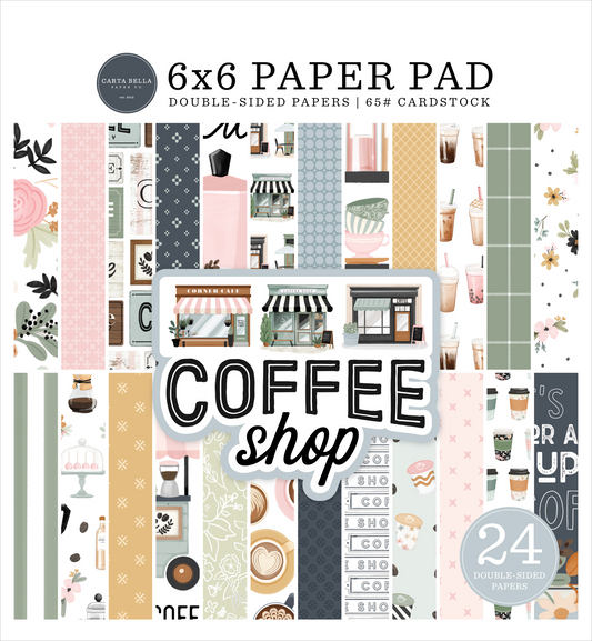 Coffee Shop 6x6 Paper Pad