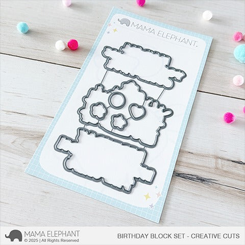 Birthday Block Set Creative Cuts