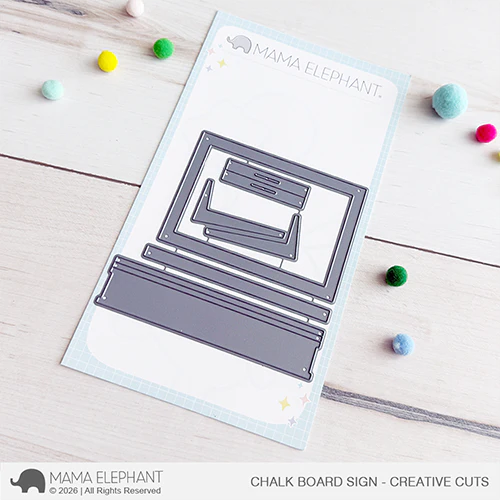Chalkboard Sign Creative Cuts
