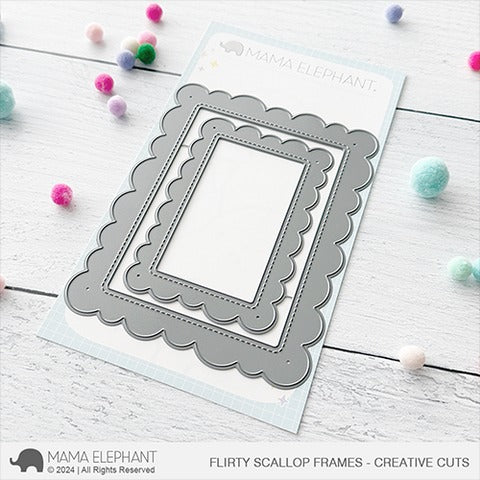 Flirty Scallop Frames Creative Cuts