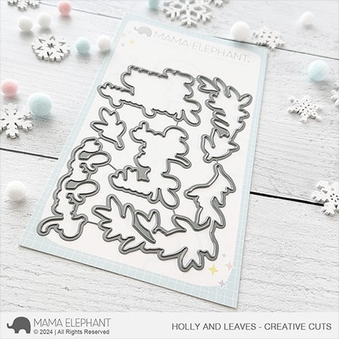 Holly And Leaves Creative Cuts