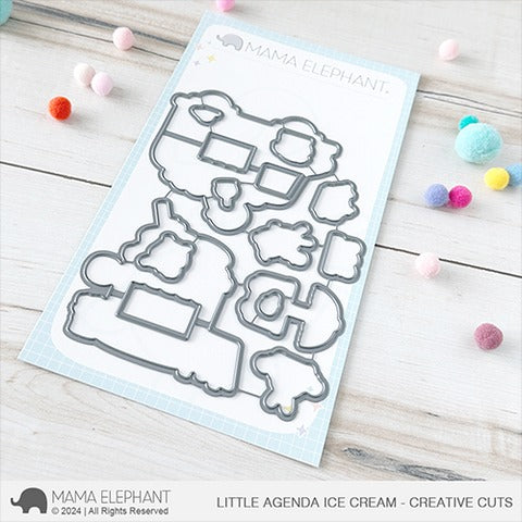 Little Agenda Ice Cream Creative Cuts