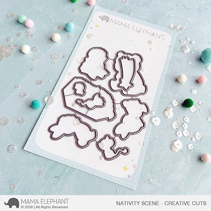Nativity Scene Creative Cuts