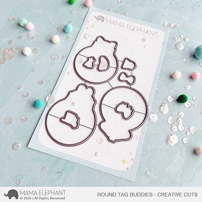 Round Tag Buddies Creative Cuts