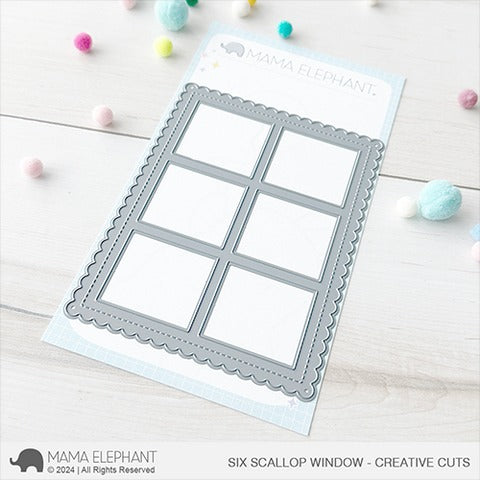 Six Scallop Window Creative Cuts
