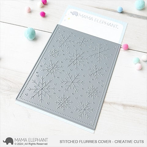 Stitched Flurries Cover Creative Cuts