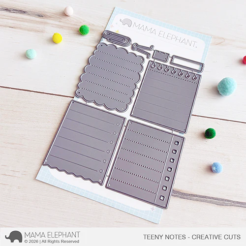 Teeny Notes Creative Cuts
