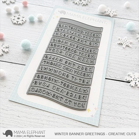 Winter Banner Greetings Creative Cuts