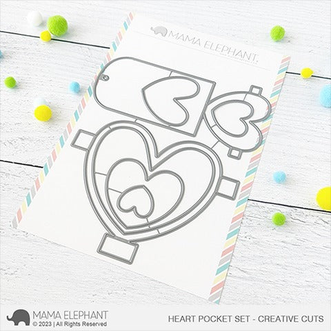 Heart Pocket Set Creative Cuts