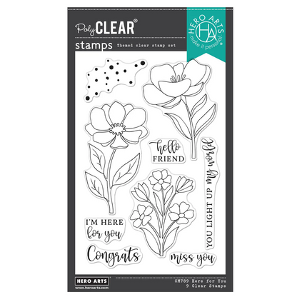 Here For You Stamp Set