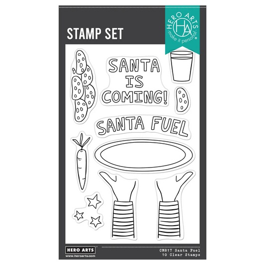 Santa Fuel Clear Stamp Set