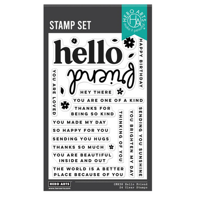 Hello Friend Stamp Set 