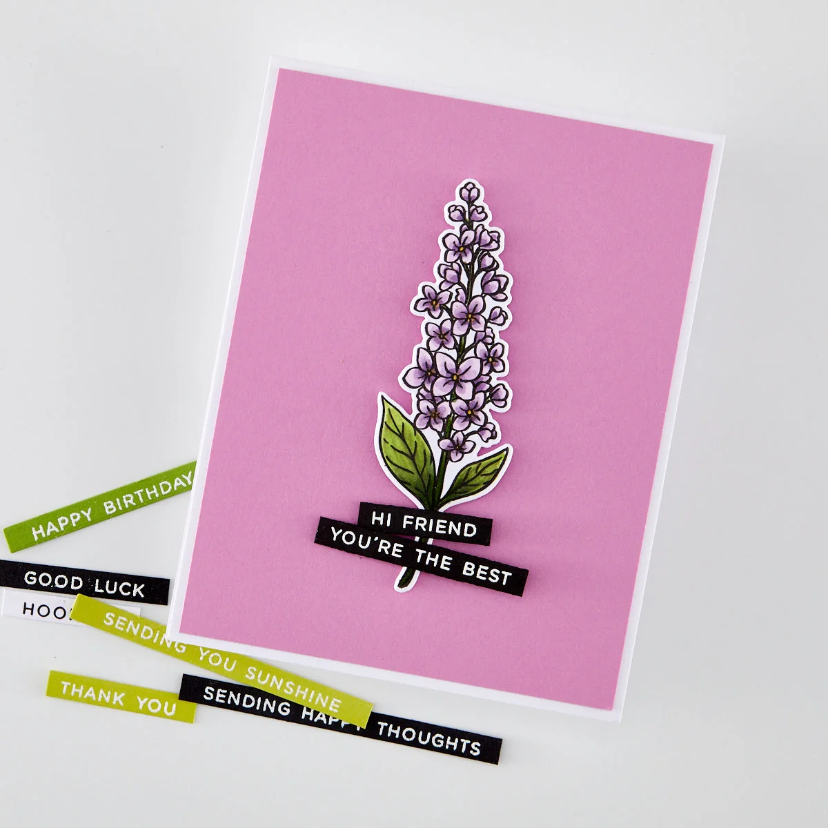 Everyday Sentiment Strips 2 Stamp Set 