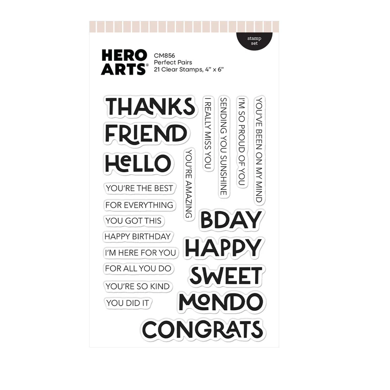 Perfect Pairs Stamp Set 