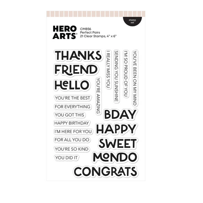 Perfect Pairs Stamp Set 