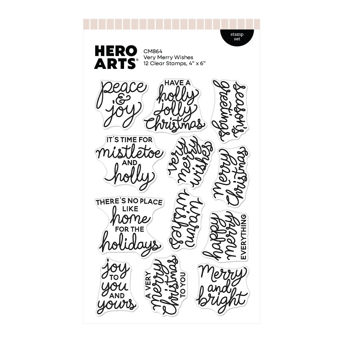 Very Merry Wishes Stamp Set 