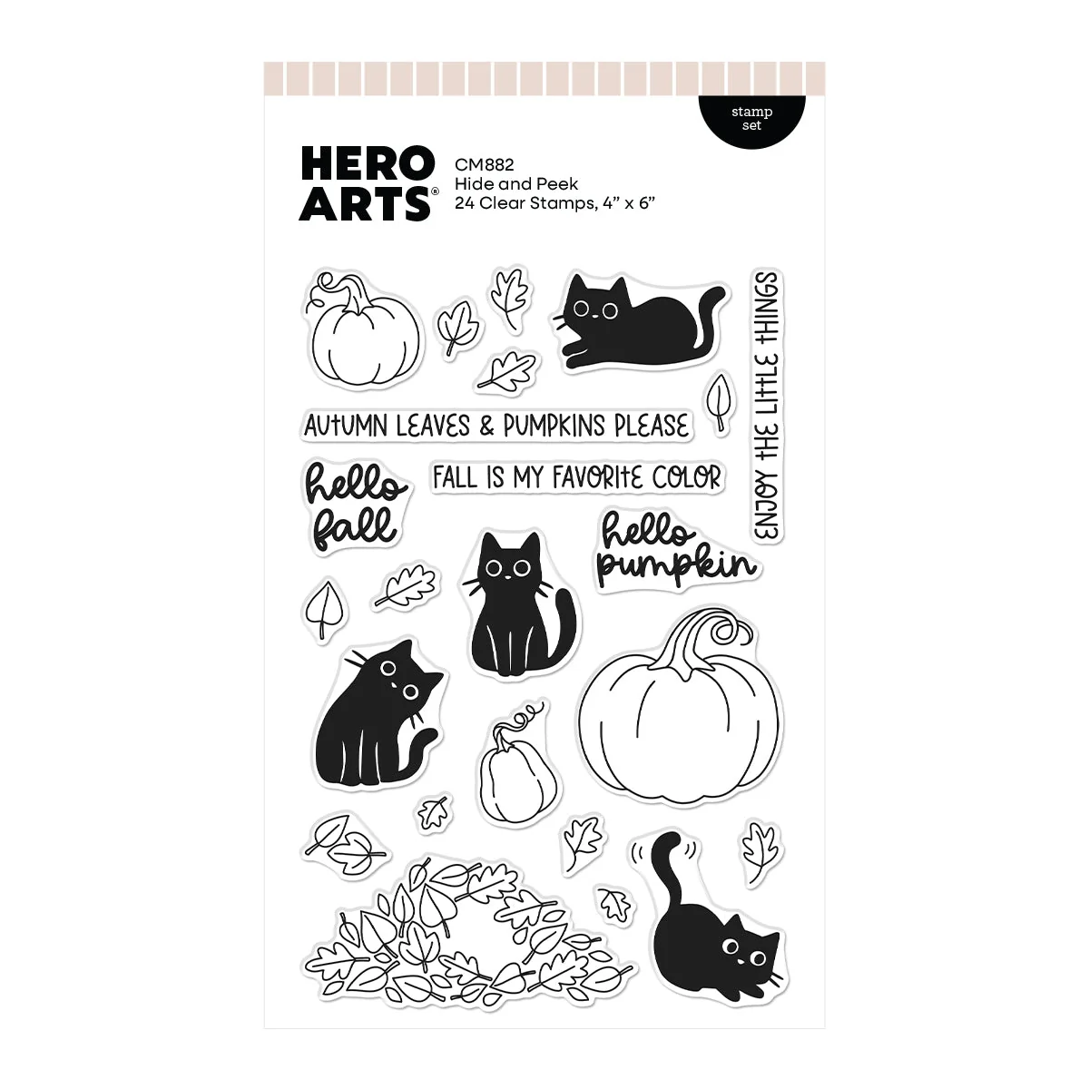 Hide and Peek Stamp Set 