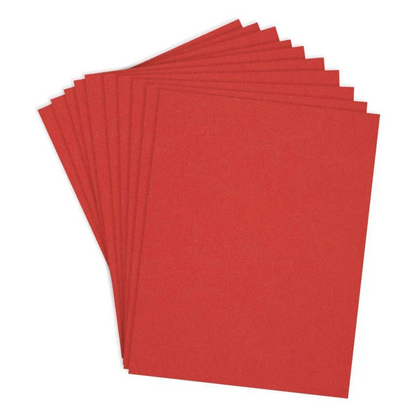 Poppy ColorWheel 8.5x11 Cardstock