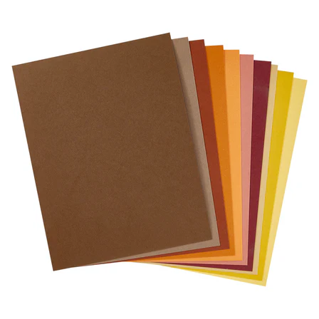 Fall Assortment ColorWheel 8.5 x 11 Cardstock