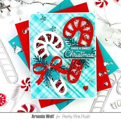 Candy Cane Stripes Stencil